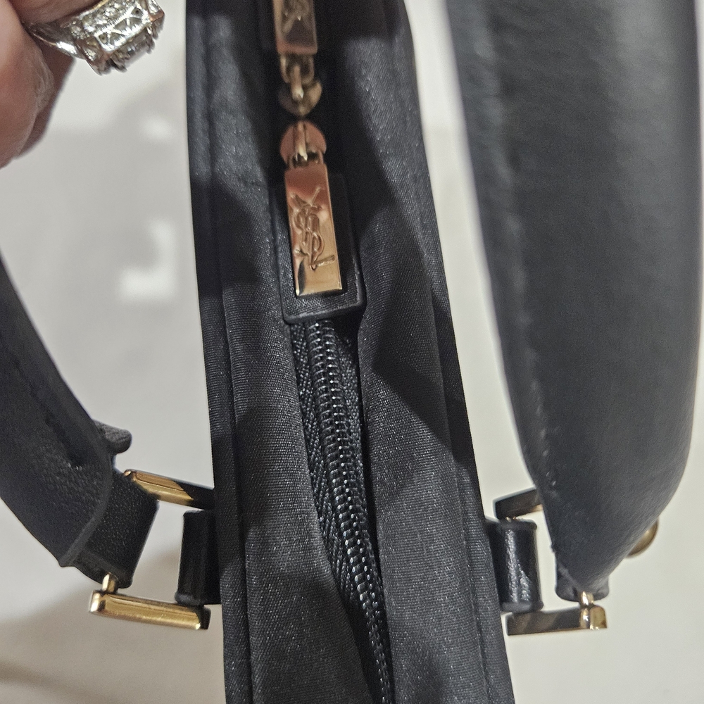 Yves Saint Laurent Black Make Up Bag - Picture 3 of 7